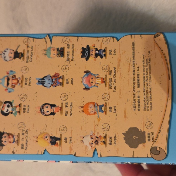 The Monsters x One Piece Blind Box...New In Sealed Box - Picture 5 of 7